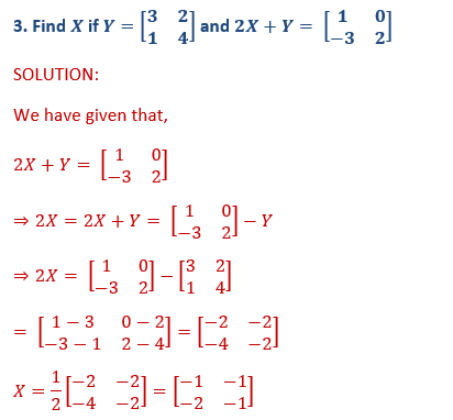 ML Aggarwal Solutions Class 10 Maths Chapter 8 Matrices